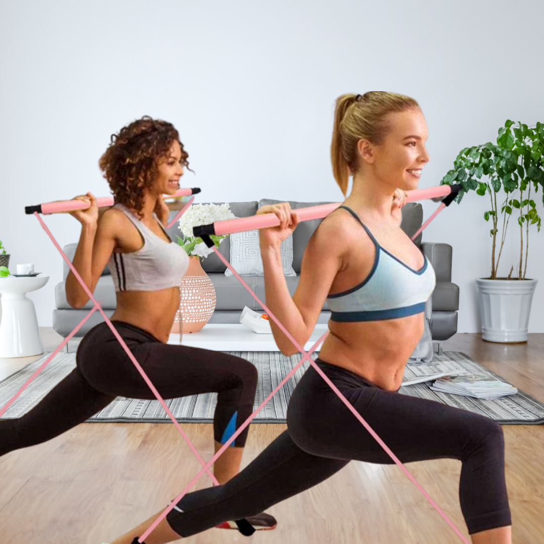 Go Pilates Bar Kit™ Resistance Band Workout - Go Band™