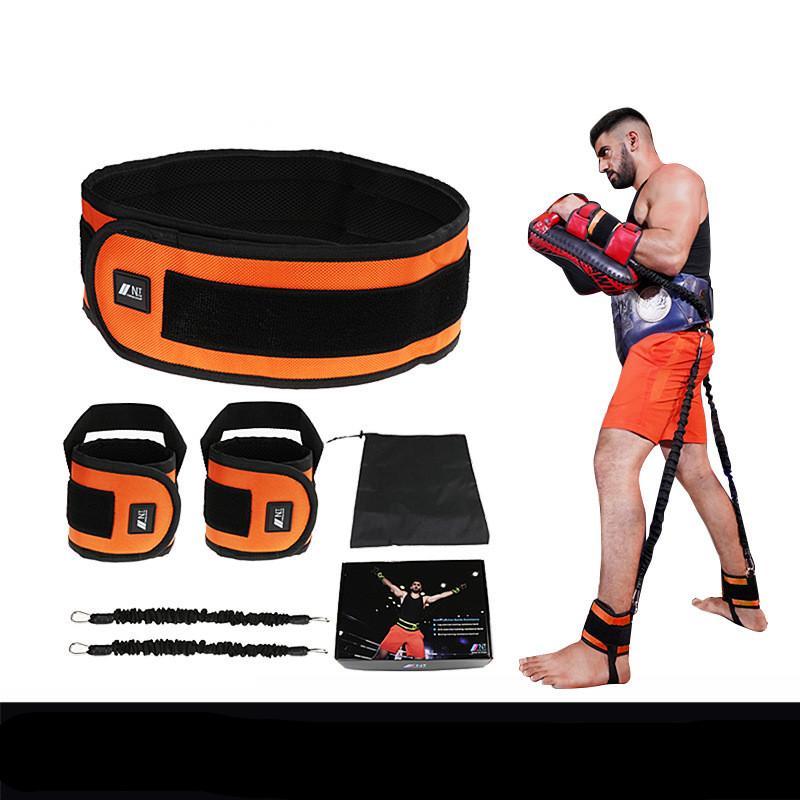 Leg Squat Boxing Combat Training Resistance Bands Fitness Combat Fighting Resistance Force Agility Workout Exercise Equipment - Go Band™