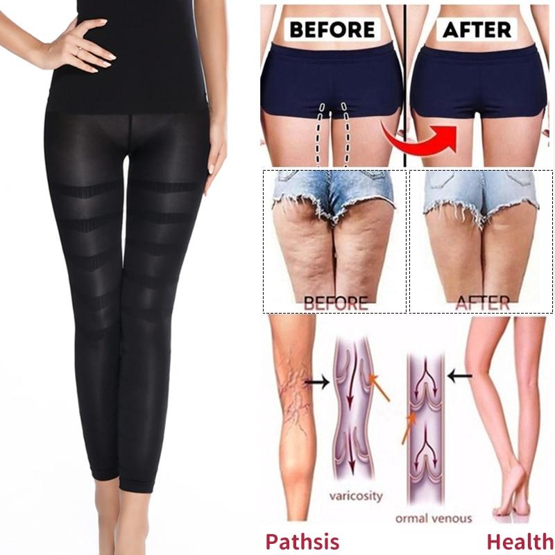 Anti Cellulite Compression Leggings Leg Slimming Body Shaper - Go Band™