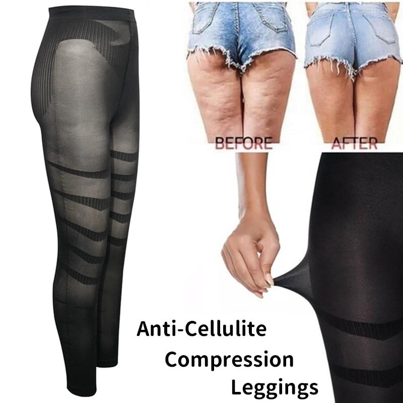 Anti Cellulite Compression Leggings Leg Slimming Body Shaper - Go Band™