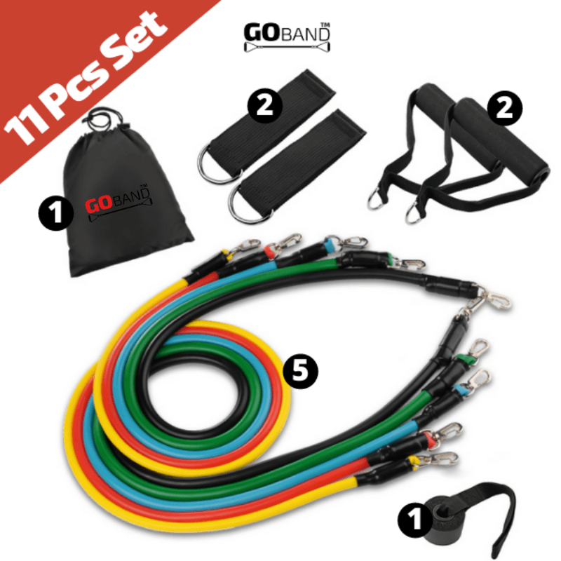 Go Band Pro™ Resistance Bands 11-33 Pcs Set - Go Band™