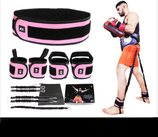Leg Squat Boxing Combat Training Resistance Bands Fitness Combat Fighting Resistance Force Agility Workout Exercise Equipment - Go Band™